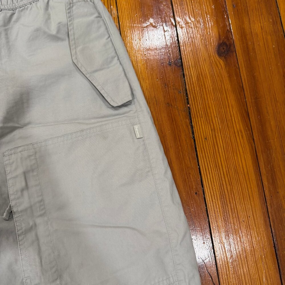 Supreme Cotton Cinch Cargo Pant Grey FW23 Men's Size Small - Picture 2 of 6
